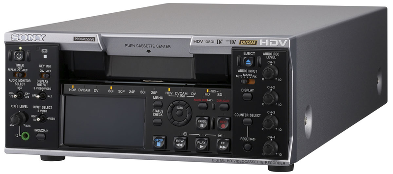 Illustration for article titled Sony's Pro HDV Camcorders Offer Hybrid Tape and Solid-State Recording